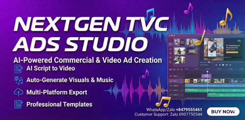 Tạo quảng cáo truyền hình chuyên nghiệp